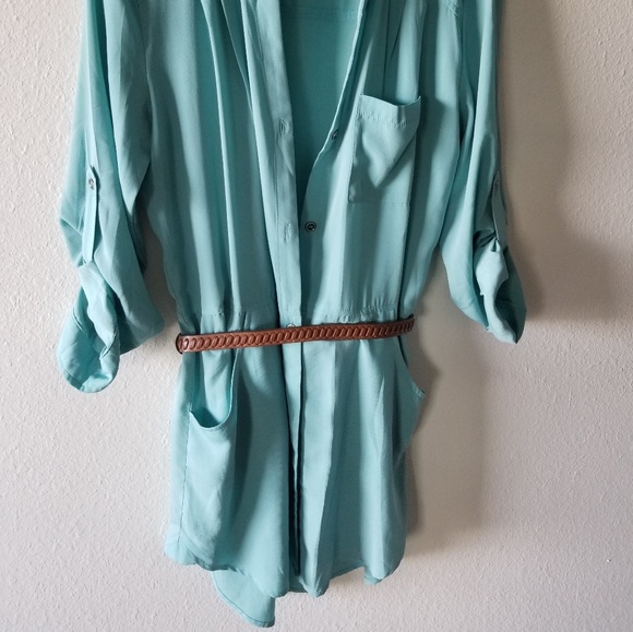 Tunic top loose fitting with belt ☀️ - Picture 8 of 8